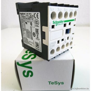 SCHNEIDER LP1K06015BD - Mágneskapcsoló 2,2kW 6A 24VDC