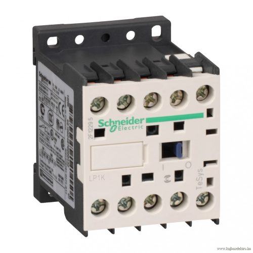 SCHNEIDER LP1K0901BD - Mágneskapcsoló 9A, 1 nyitó, DC, 2,4 W