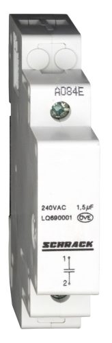 SCHRACK-LQ690001 Kompenzátor modul impulzuskapcsolóhoz, 240VAC 1,5µF, 1KE