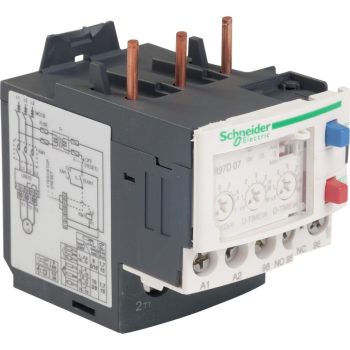   SCHNEIDER LR97D07M7 - Elektronikus relé D mágneskapcsoló, 1.2-6 A, 220VAC