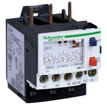   SCHNEIDER LR97D38M7 - Elektronikus relé D mágneskapcsoló, 20-34 A, 220VAC