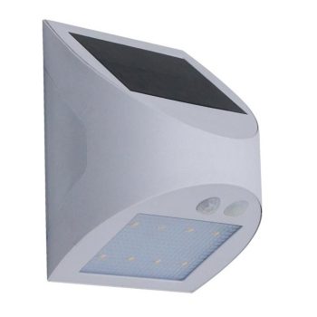 LED fehér fali napelemes lámpa 3W / 3000K / 4000K - LS125