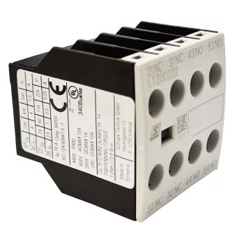   SCHRACK - Segédérintkező 2z+2ny, mágneskapcsoló S0-S1 - LTZ0D222--