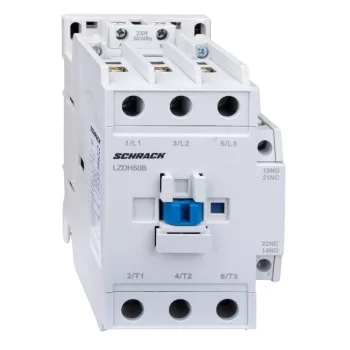  SCHRACK - Mágneskapcsoló 3p, CUBICO High, 22kW, 50A, 1z+1ny, 230VAC - LZDH50B3--
