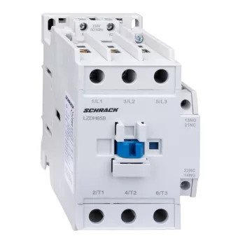   SCHRACK - Mágneskapcsoló 3p, CUBICO High, 30kW, 65A, 1z+1ny, 24VAC - LZDH65B0--