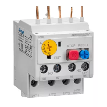  SCHRACK - Hőkioldó relé CUBICO Mini, 4.5-6.3A - LZTM0630-A