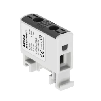   MOREK - OTL16 fekete - Fővezetéki sorkapocs, 1xAl/Cu, 1,5-16mm2 1500V, fekete - HD Hungária - MAA1016S10