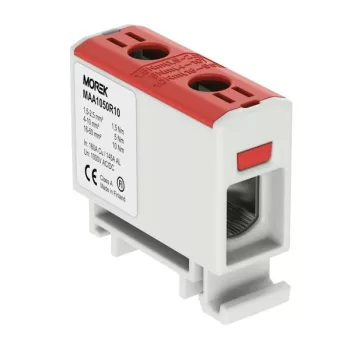   MOREK - OTL50 piros - Fővezetéki sorkapocs, 1xAl/Cu 1,5-50mm2, 1500V, piros - HD Hungária - MAA1050R10