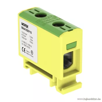   MOREK - OTL50 zöld/sárga - Fővezetéki sorkapocs, 1*Al/Cu 1,5-50mm2, 1500V, zöld/sárga - HD Hungária - MAA1050Y10