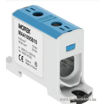   MOREK - OTL95 kék - Fővezetéki sorkapocs, 1xAl/Cu 6-95 mm2, 1500V, kék - HD Hungária - MAA1095B10