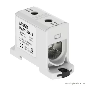   MOREK - OTL150 szürke - Fővezetéki sorkapocs, 1xAl/Cu 25-150, 1500V, szürke - HD Hungária - MAA1150A10