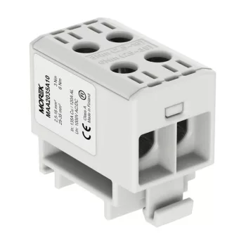   MOREK - OTL35-2 szürke - Fővezetéki sorkapocs 2*Al/Cu, 2,5-35mm2, 1500V, szürke - HD Hungária - MAA2035A10