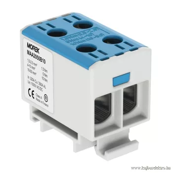   MOREK - OTL50-2 kék - Fővezetéki sorkapocs, 2xAl/Cu 1,5-50mm2, 1500V, kék - HD Hungária - MAA2050B10