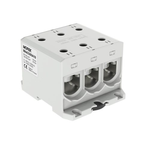 MOREK - OTL300-3 szürke - Fővezetéki sorkapocs, 3xAl/Cu 95-300, 1500V, szürke - HD Hungária - MAA3300A10