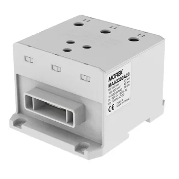   MOREK - OTL300-3B szürke, flexisínhez - Fővezetéki sorkapocs, 3xAl/Cu 95-300mm2 / 6*1*40, 1500V, szürke - HD Hungária - MAA3300A20