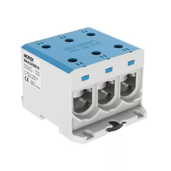   MOREK - OTL300-3 kék - Fővezetéki sorkapocs, 3xAl/Cu 95-300, 1500V, kék - HD Hungária - MAA3300B10