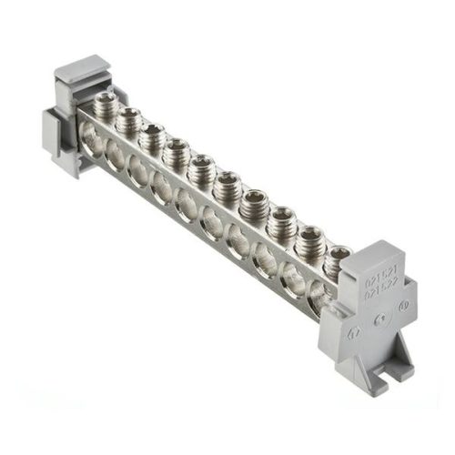 MOREK - PQ70 potenciál kiegyenlítő sín - Potenciál kiegyenlítő sín 2x6-70mm2; + 8x50mm2 - HD Hungária - MAB8050A10
