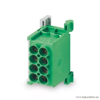   MOREK - MAG 25-2 zöld - Fővezetéki sorkapocs, zöld, 2x25mm2, 400V - HD Hungária - MAG1250G32