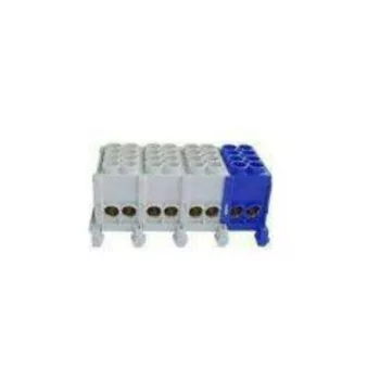   MOREK - MAG 4*25-2 szürke/kék - Fővezetéki sorkapocs, blokk, szürke/kék, (3+1)x2x25mm2, 400V - HD Hungária - MAG425AB32