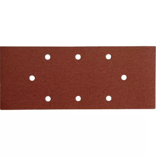 EXTOL 243060 Csiszolópapír, lyukas klt. 10db, 93×230 mm, 8 db lyukkal, P60, 407114, 407115-höz