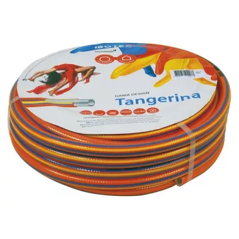   EXTOL 3385064 Locsolótömlő, csavarodásmentes, 3 rétegű; 1", 25m, (narancs, citrom, kék), 370g/m, Tangerina