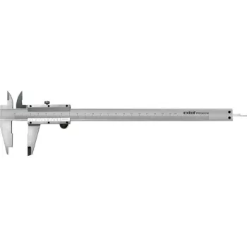   EXTOL 3422 Tolómérő INOX (mélységmérővel) ; 0,05×200mm