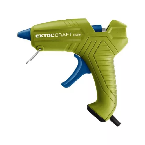 EXTOL 422001 Melegragasztó pisztoly, 40W, stift átmérő:11mm, bliszteren