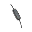 EXTOL 43160 Nagyító LED lámpa, asztali, Fekete, 7 W COB, 2400 Lm, 5× nagyítás; mechanikusan állítható rögzítés, USB töltőkábel