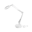 EXTOL 43161 Nagyító LED lámpa, asztali, Fehér, 7 W COB, 2400 Lm, 5× nagyítás; mechanikusan állítható rögzítés, USB töltőkábel
