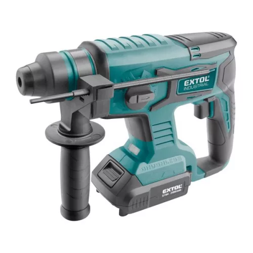 EXTOL 8791818 Akkus ütvefúró SDS Plus, Share20V, 20V, Li-ion, 1db akku, 1db töltő, 2000 mAh, 1,7J