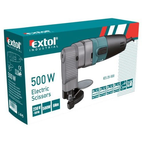 EXTOL 8797202 Lemezvágó gép, 500W, 6Nm, 2,5kg