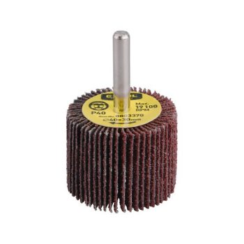   EXTOL 8803373 Lamellás csiszoló, csapos, 6 mm befogás, Alu-Oxid, 40×30mm; P100, max.: 19.100 ford./perc