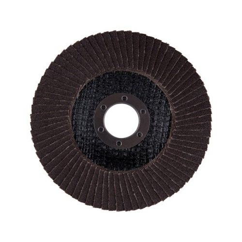 EXTOL 8803465 Lamellás csiszoló acél, Alu, műa. és fa munkadarabok csiszolására, 115×22mm; P100, kúpos,max.:13.200 ford./perc, EN13743