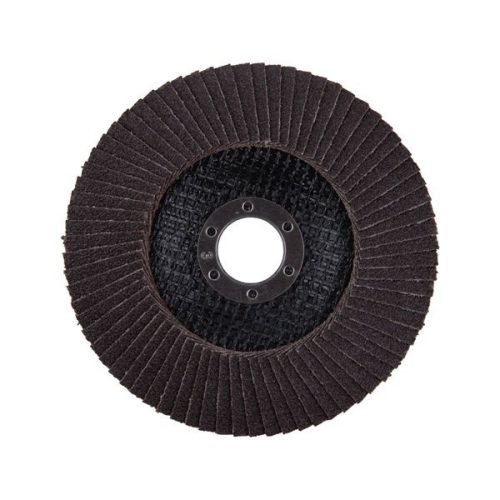 EXTOL 8803472 Lamellás csiszoló acél, Alu, műa. és fa munkadarabok csiszolására, 125×22mm; P40, kúpos, max.:12.300 ford./perc, EN13743