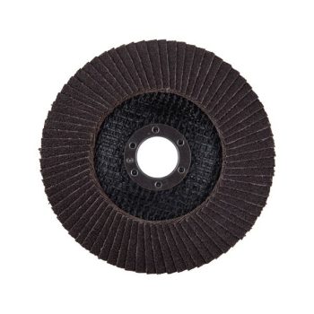   EXTOL 8803476 Lamellás csiszoló acél, Alu, műa. és fa munkadarabok csiszolására, 125×22mm; P120, kúpos,max.:12.300 ford./perc, EN13743