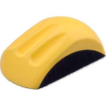   EXTOL 8803502 Kézi csiszolóblokk, (stekli) 125 mm-es csiszolókoronghoz, tépőzáras, poliuretán