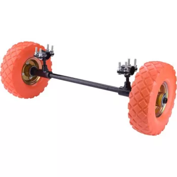   EXTOL 8891590W Gumikerék 2 db, tengellyel a 402600, 8891590 akkus talicskához
