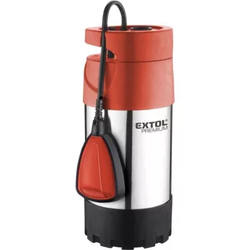   EXTOL 8895008 Búvárszivattyú tiszta vízhez, úszókapcsolóval, 1000W, INOX ház, szállító teljesítmény: 5,5m3/h, max. száll.40m