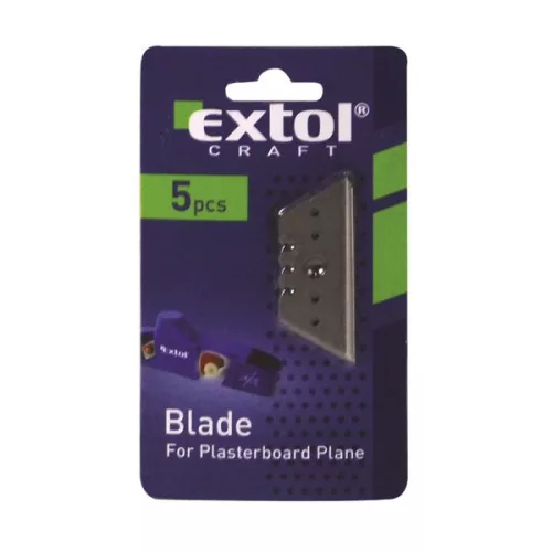 EXTOL 9145 Pótpenge klt., trapéz alakú, a 8847150 gipszkarton gyaluhoz, 5 db