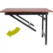 EXTOL 956075 Munkapad összecsukható; 800 mm, max. terhelés: 100kg, fém váz, MDF asztallap