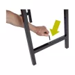 EXTOL 956075 Munkapad összecsukható; 800 mm, max. terhelés: 100kg, fém váz, MDF asztallap