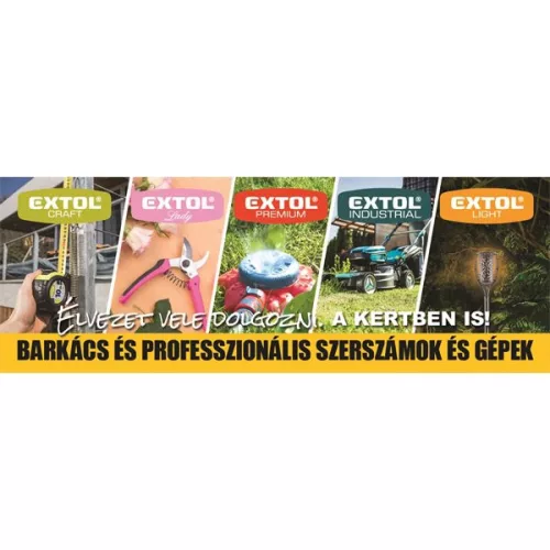 EXTOL PROMO04EK3 Molinó, EXTOL PREMIUM, CRAFT, LADY, INDUSTRIAL, LIGHT vegyes, kertészeti 80×240cm,  PVC ringlizve, kül- és beltérre - ÚJ