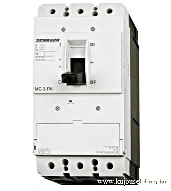 SCHRACK-MC340034 Terheléskapcsoló, MC3, 3 pólusú, 400A