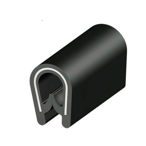 MOREK - UT-4 élvédő profil 1-4mm (10m tekercsben) szürke - Élvédő profil, 1-4mm, fekete, 10m tekercsben, szürke - HD Hungária - MCA015BG12