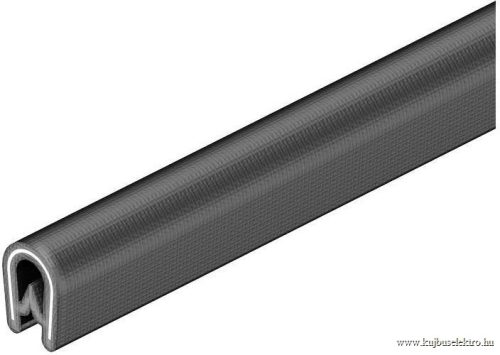 MOREK - UT-4 élvédő profil 1-4mm (10m tekercsben) szürke - Élvédő profil, 1-4mm, fekete, 10m tekercsben, szürke - HD Hungária - MCA015BG12