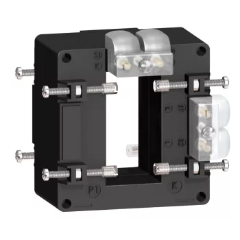   SCHNEIDER METSECT5DA125 - TI áramváltó 1250/5A (32x65) klíma álló, gyűjtősínhez kettős szekunder kivezetéssel (DA)