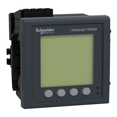 SCHNEIDER METSEPM5310 - PM5310 Teljesítménymérő, RS 485 (Modbus), memória, 2DI / 2DO, riasztások, 100-415 V AC