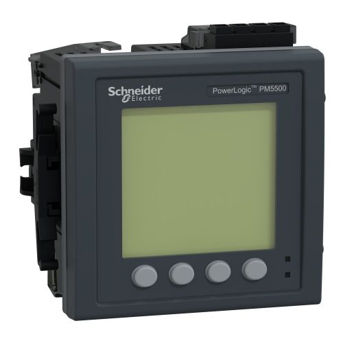 SCHNEIDER METSEPM5580 - PM5580, táblaműszer teljesítménymérő, WC+SS,DNP3.0, digitális I/O, analóg bemenet, 24VDC táp
