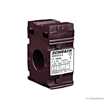   SCHRACK - Felfűzhető áramváltó kábelhez, D=21mm, 100/5A - MG952010-A