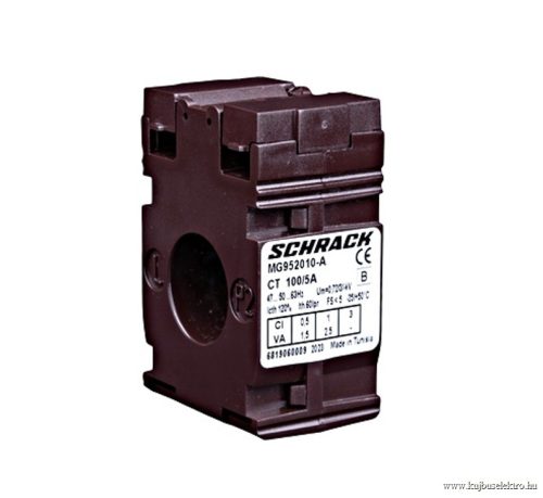 SCHRACK-MG952010A Felfűzhető áramváltó kábelhez, D=21mm, 100/5A